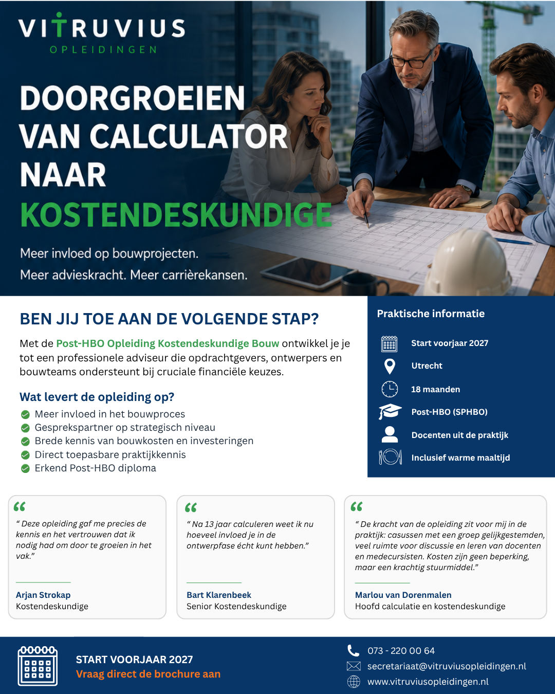 Van calculator naar kostendeskundige