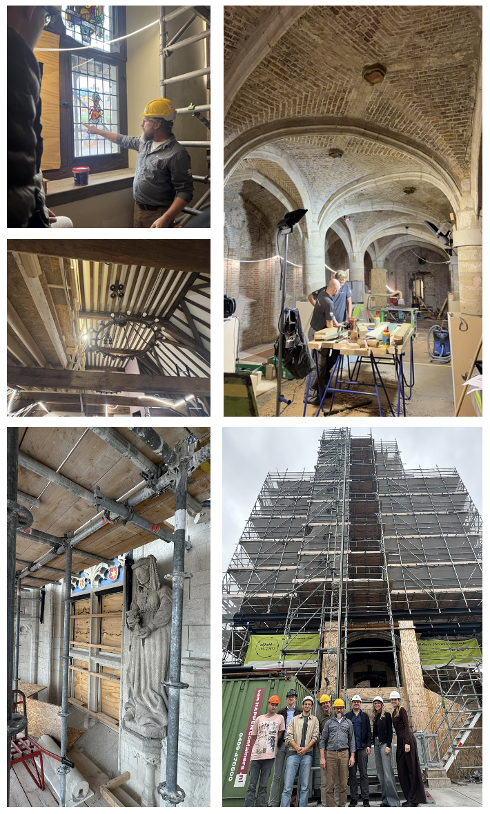 Excursie naar restauratie stadhuis Gouda